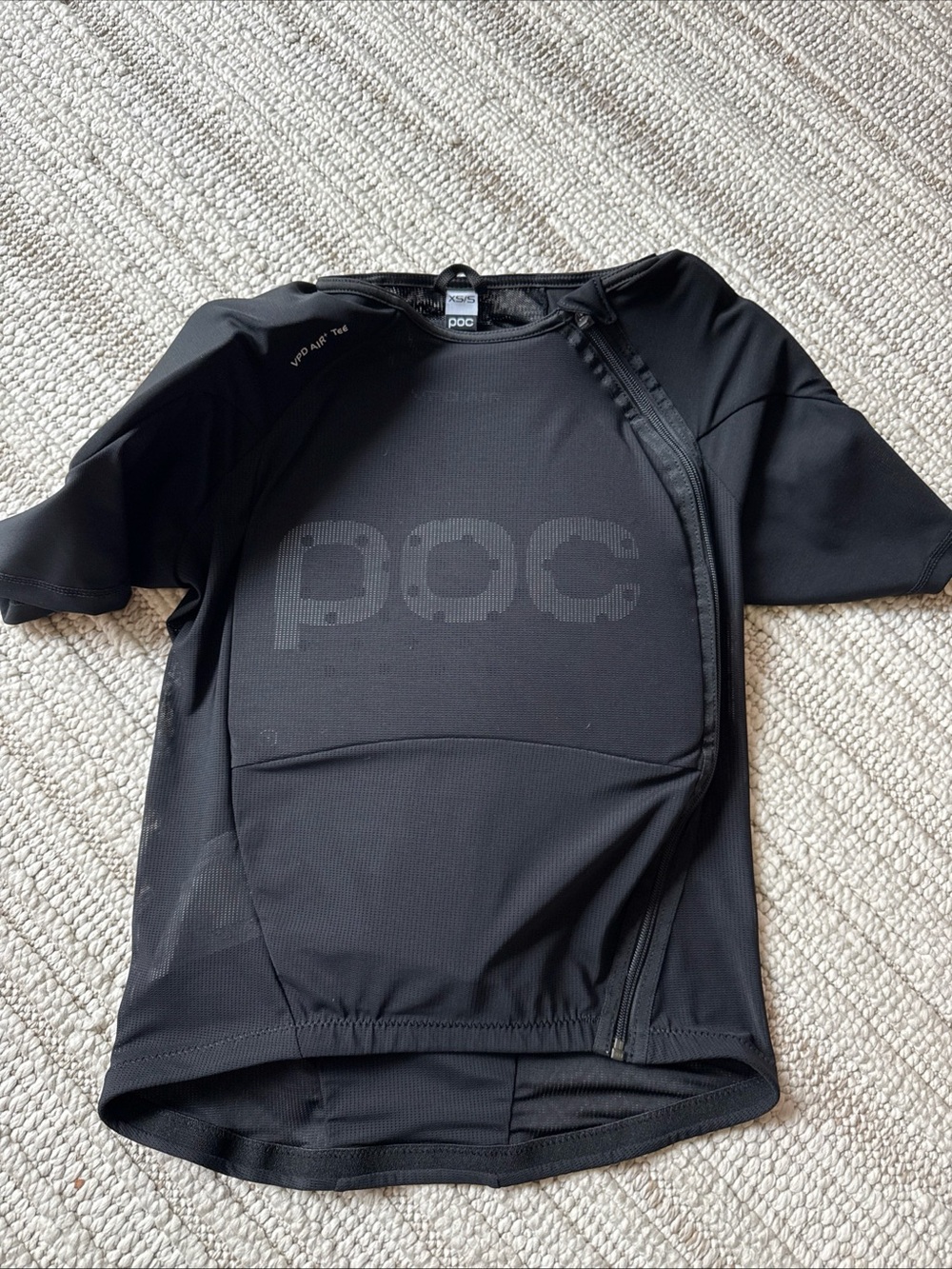 POC VPD Air+ Tee with Back Protector Mountain Biking Armor MTB Men size XS/S